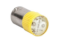 Lampe de rechange à diode électroluminescente (LED) courant alternatif (CA)/courant continu (CC) 6 volts (V) jaune série Ex9PB (Ex9PBS5A)