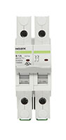 B1H Series 0.5 Ampere (A) Rated Current and 480Y/277 Volt (V) Alternating Current (AC) Voltage Miniature Circuit Breaker