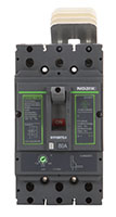 Interruptor automático de caja moldeada de conexión A, corriente nominal 80 A, 3 polos, térmica fija y magnética fija, serie M1PVS
