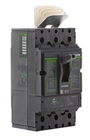 Interruptor automático de caja moldeada de conexión A, corriente nominal 80 A, 3 polos, térmica fija y magnética fija, serie M1PVS - 2