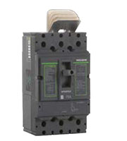 Interruptores automáticos de caja moldeada de conexión A/B, 3 polos, serie M1PVS