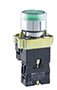 ExPBW3 Series Illuminated Momentary Flush Green 1 Normally Open (NO) Contacts and 22 Millimeter (mm) Pushbutton with Guard (Ex9PBW3361A)