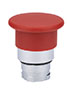 Ex9PB Series Non-Illuminated 40 Millimeter (mm) Diameter Red Mushroom Replacement Head (Ex9PBC4)