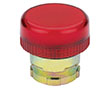 Cabezal de reemplazo de luz indicadora LED, color rojo, serie Ex9PB (Ex9PBV/4)